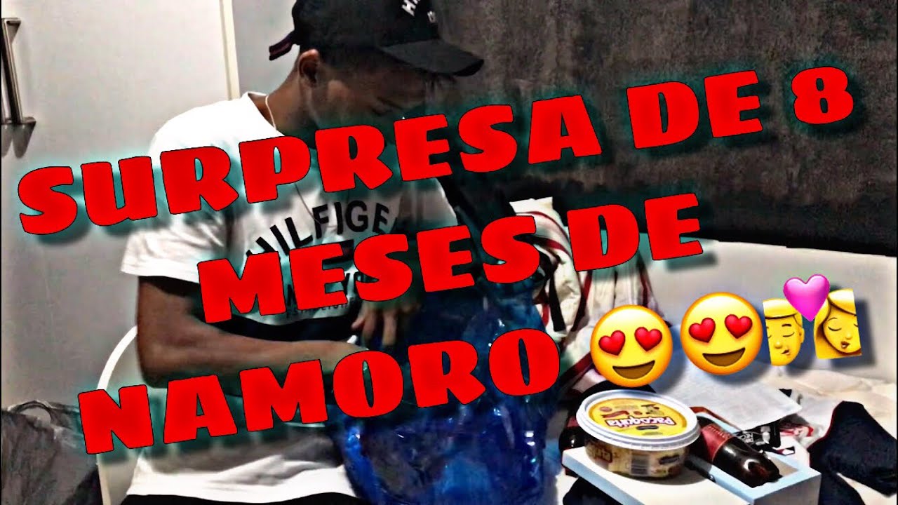 SURPRESA DE 08 MESES PRO MEU NAMORADO.