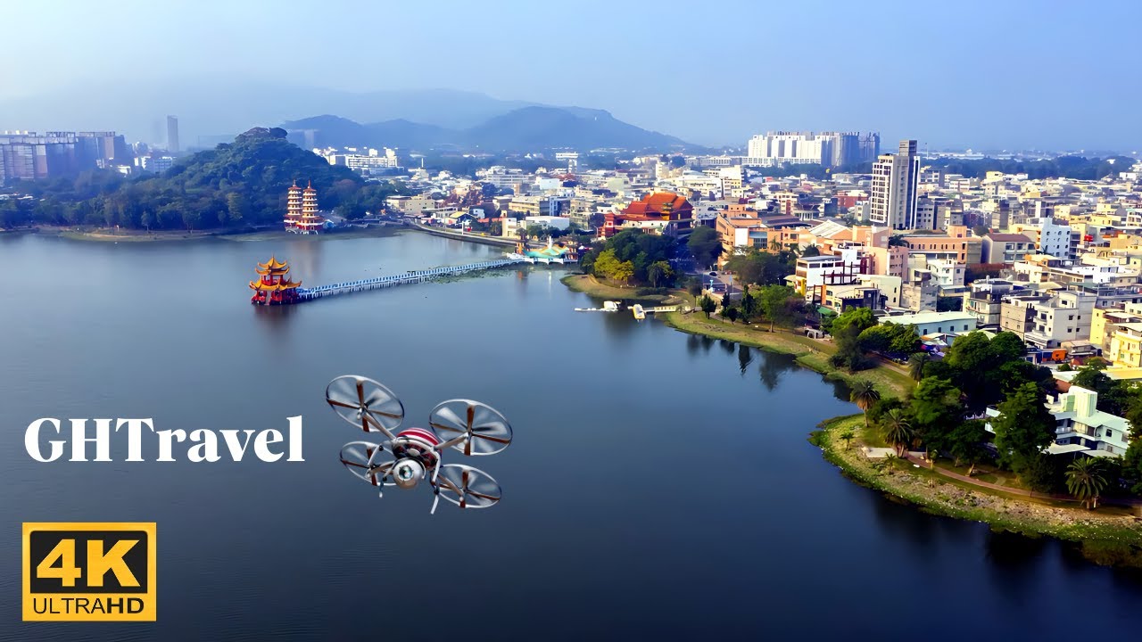 The best aerial views of Kaohsiung (Taiwan) in 4K!