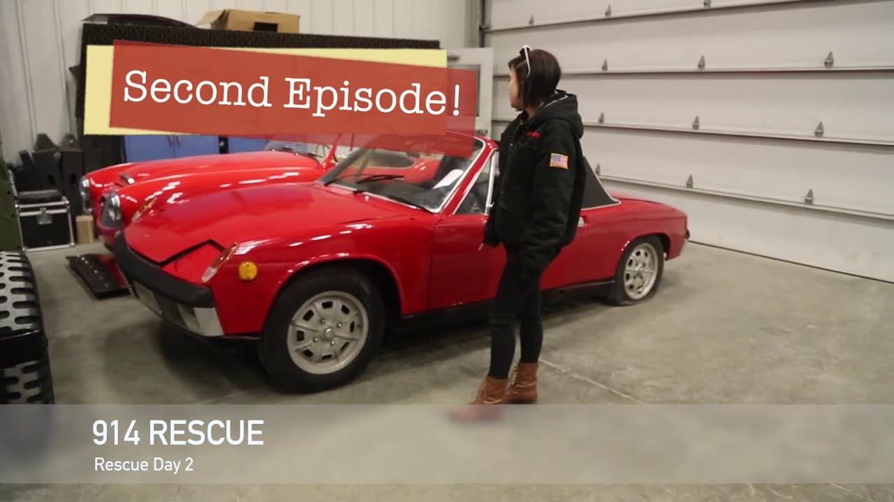 Part 2 - Cassie Rescues $600 Porsche 914