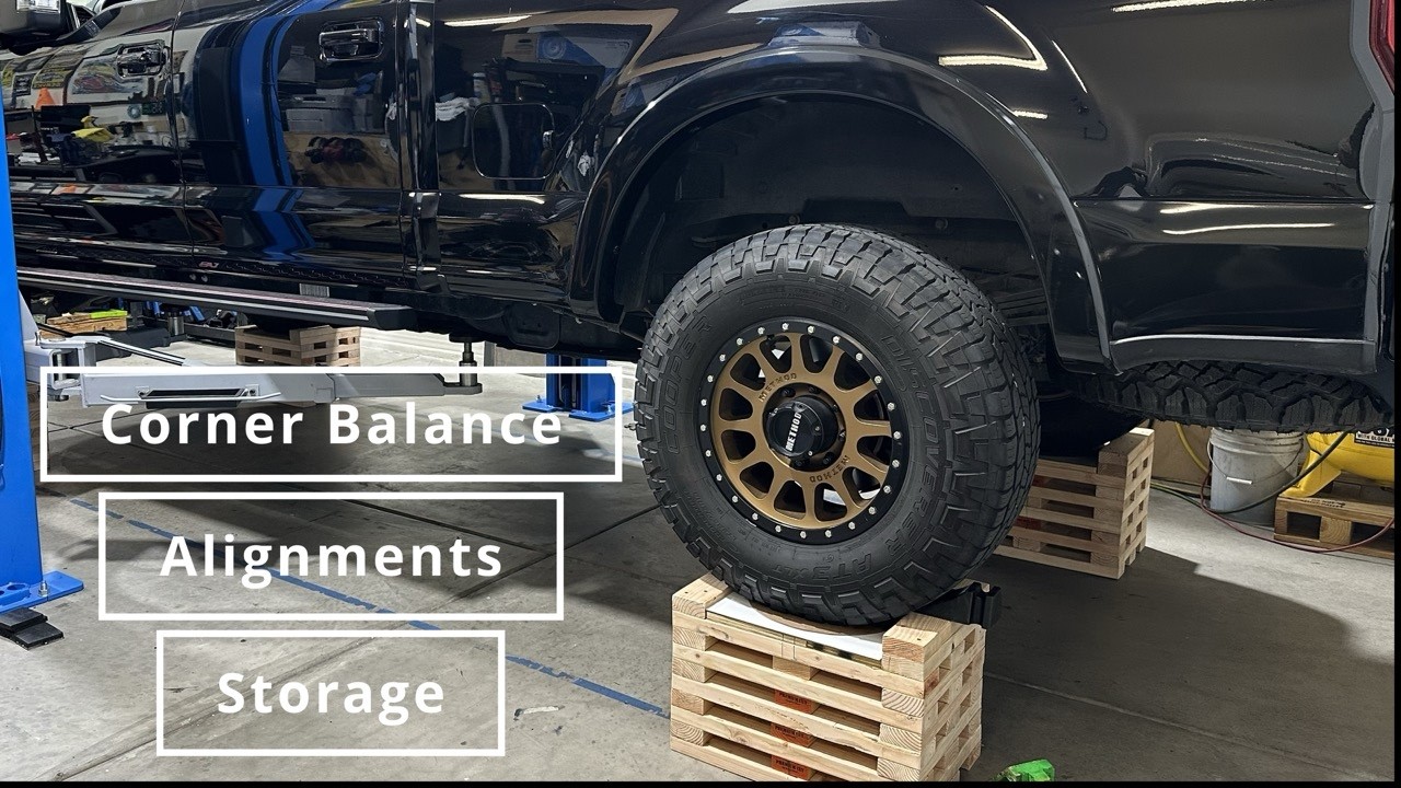 Wheel Cribs | Alignment Stands | Corner Balance Platforms