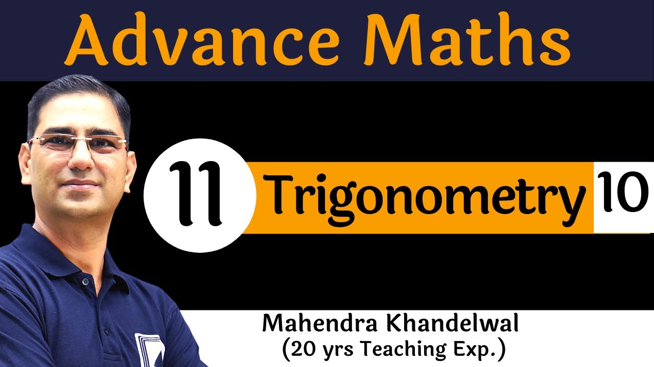 [11] Trigonometry-10 | SSC | RAILWAY | Devotion Institute | Mahendra Khandelwal