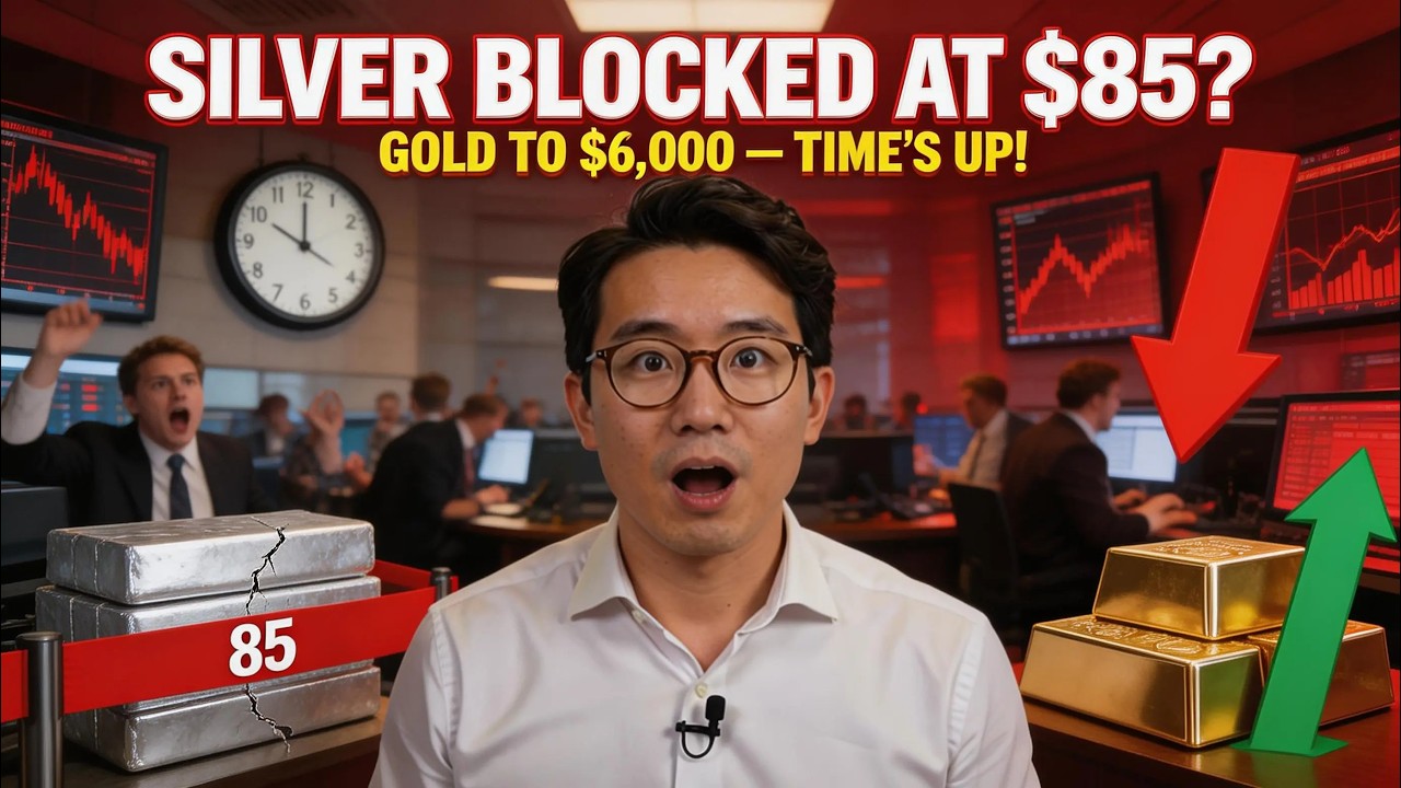 Silver BLOCKED at $85 While Gold Races to $6,000 — The Pattern Nobody Is Showing You