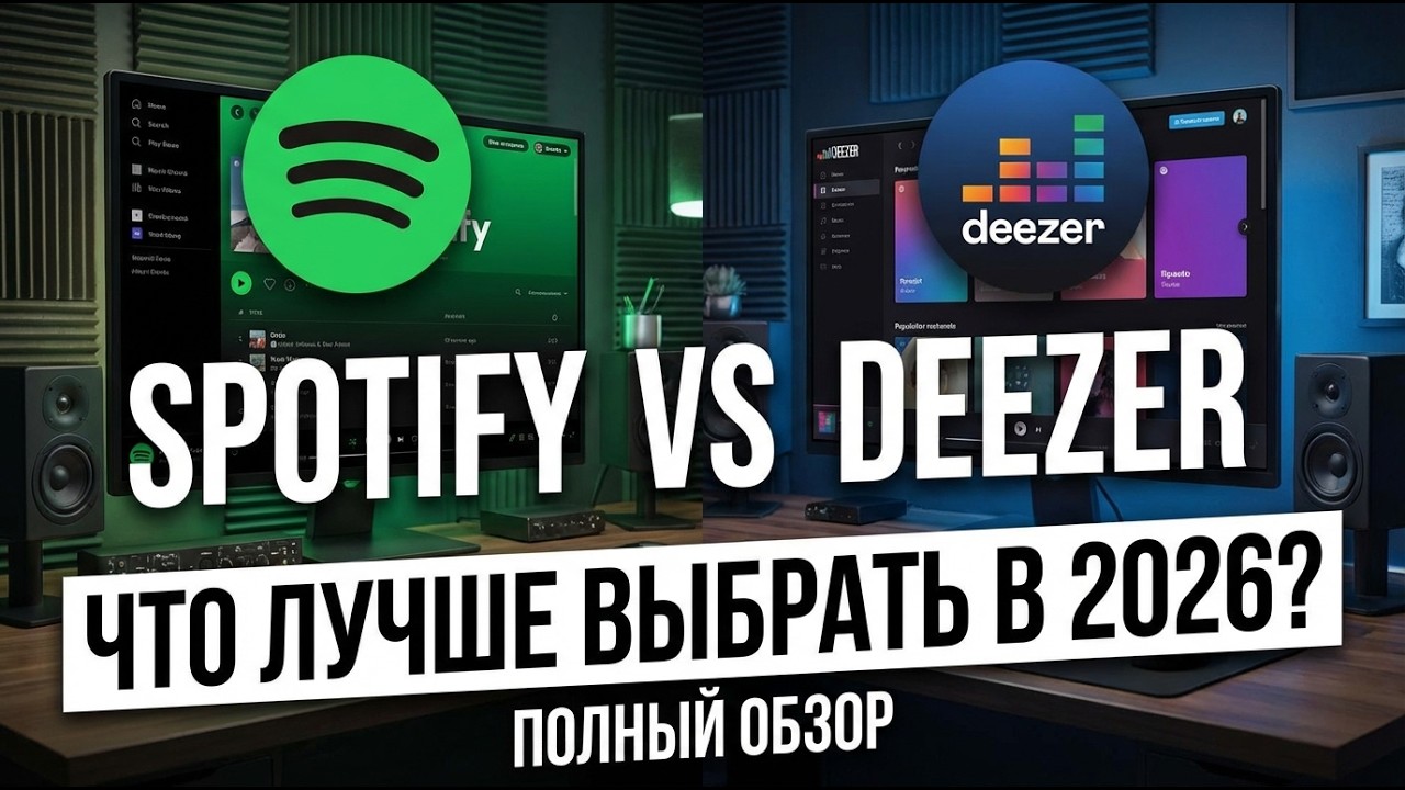 Spotify VS Deezer. Что лучше выбрать в 2026