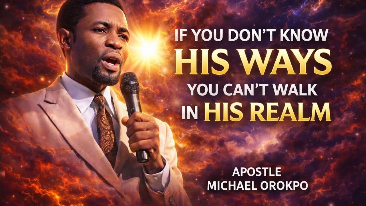 If You Don't Know His Ways You Can't Walk In His Realm | Apostle Michael Orokpo 
