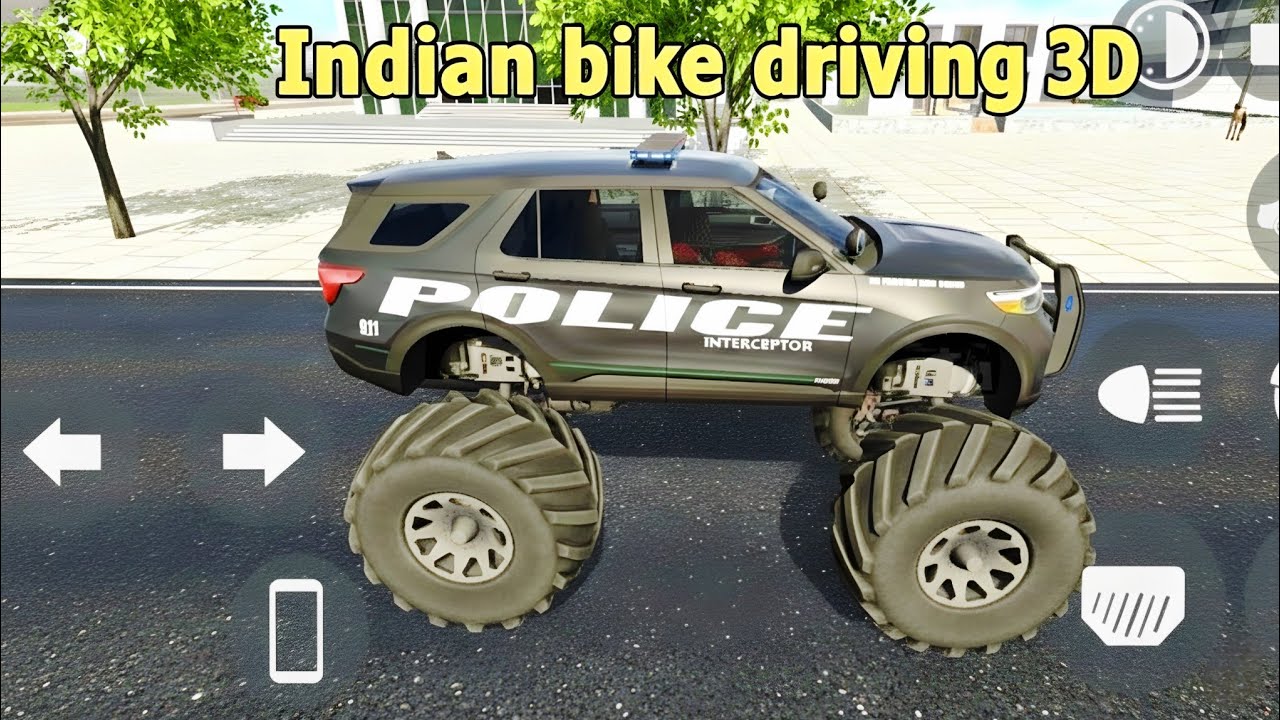 Hulk Driving Monster Police Car in Indian Bike Driving 3D | Crazy Chase Gameplay Android
