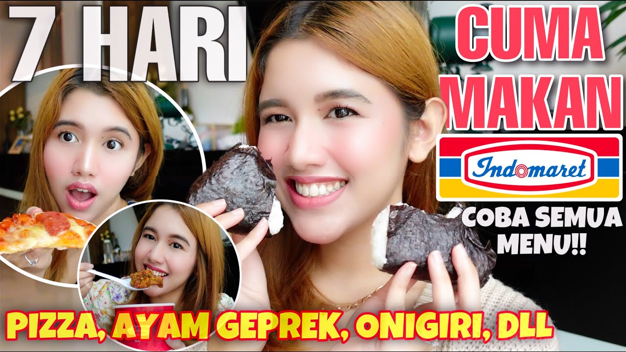 7 HARI CUMA MAKAN DARI INDOMARET!! + GIVEAWAY BUAT CHELOVERS