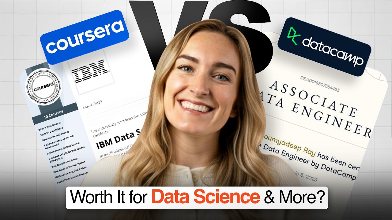 Coursera Vs DataCamp – Worth It for Data Science? 🎓📊