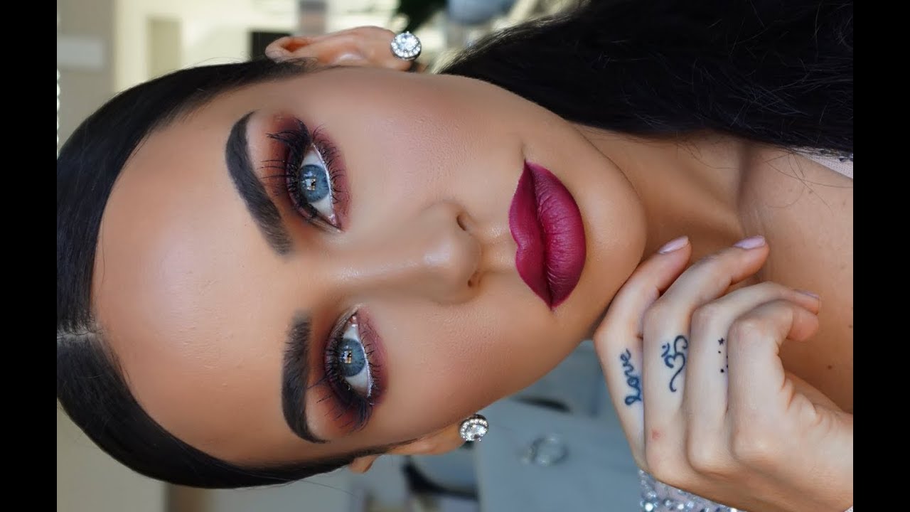 GET READY WITH ME: CRANBERRY MATTE