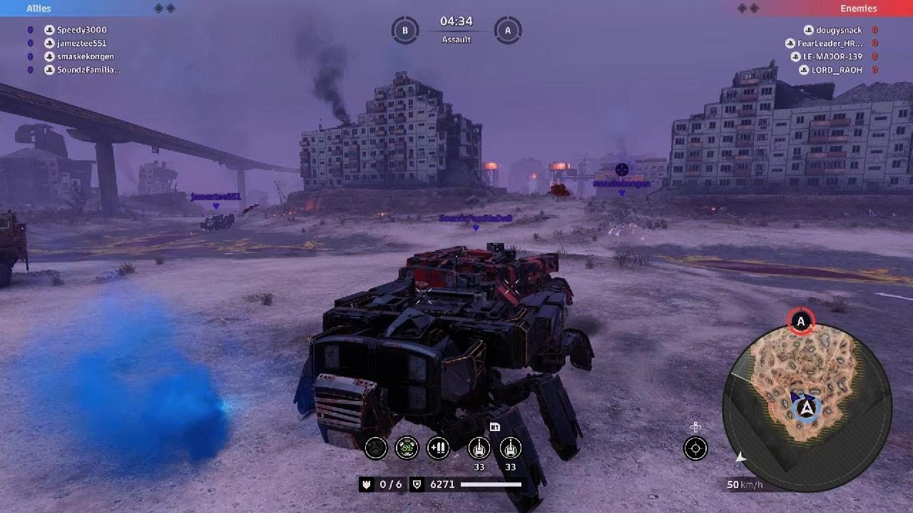 Crossout Clan War - JCO vs ZGRM