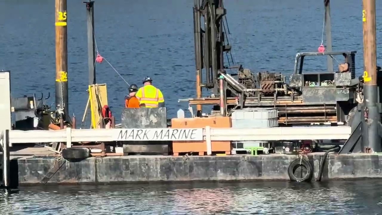 Drilling Into the Columbia River