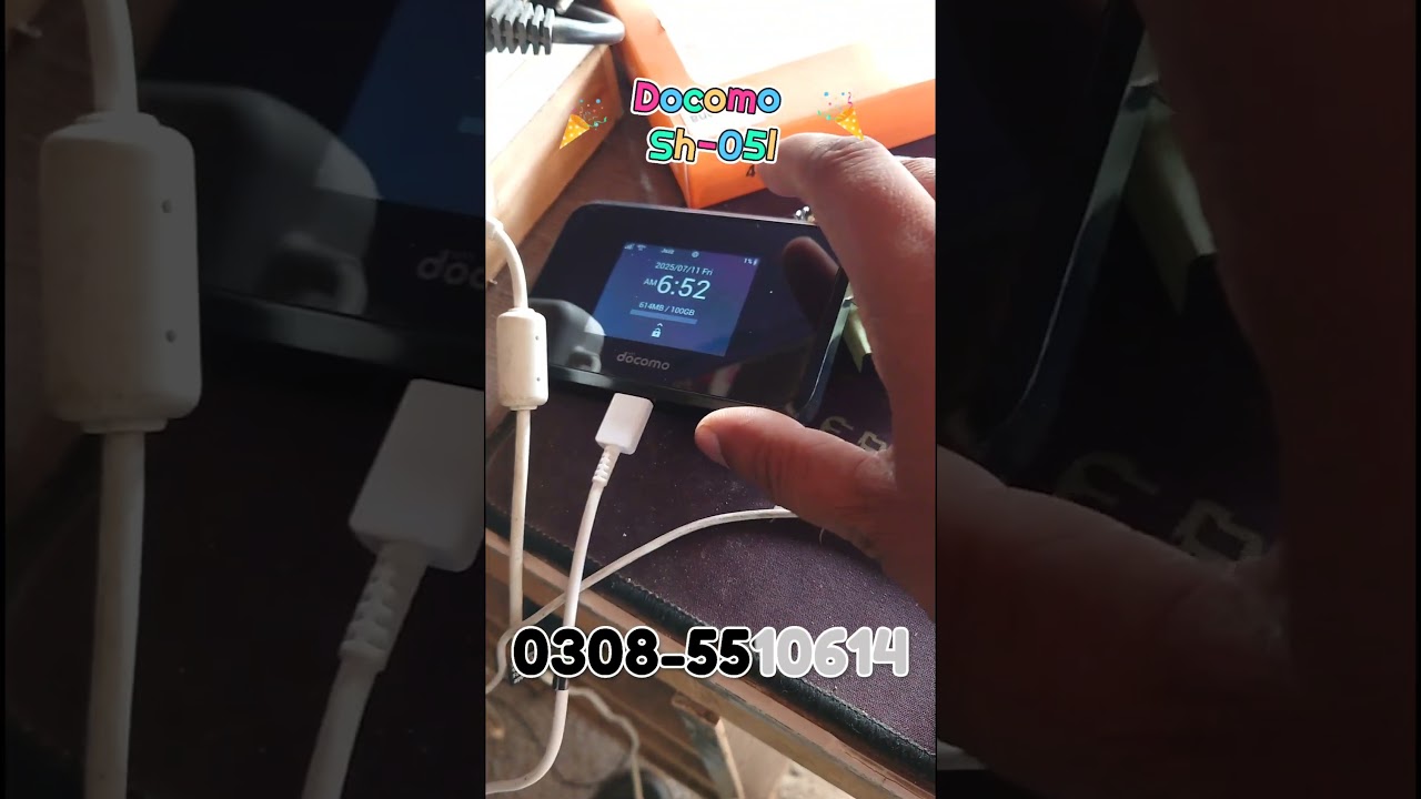 Docomo Sh-05l 4G+ Powerful Japanese Pocket Wifi Dispatched To 📍 Islamabad
