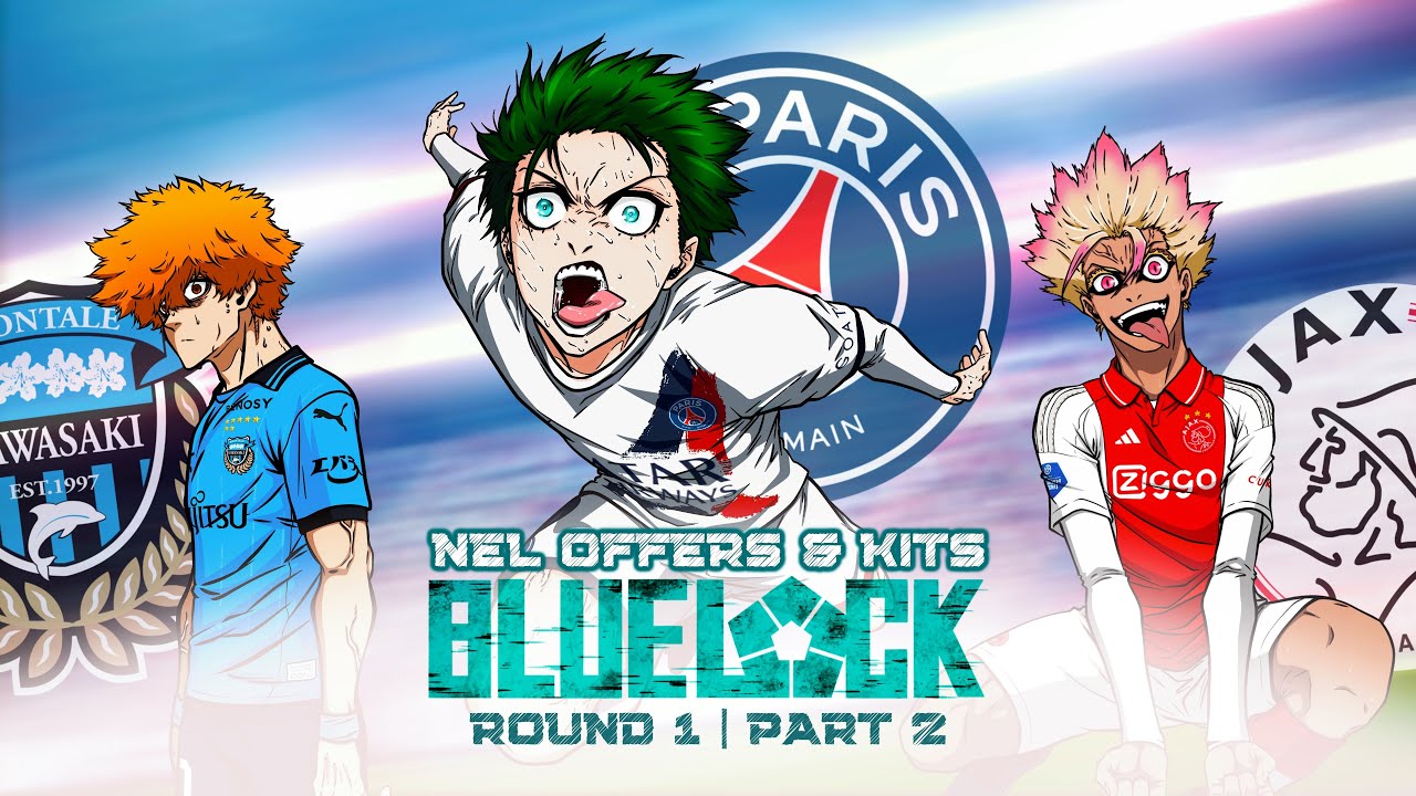 Blue Lock Jerseys & Salaries | Part 2 | NEL Round 1