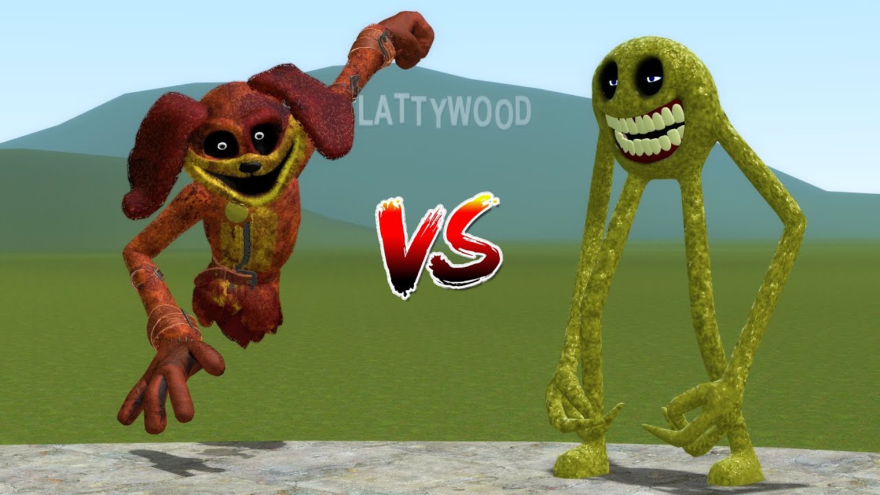 NEW DOGDAY VS NEW ROBLOX INNYUME SMILEY'S STYLIZED NEXTBOT in Garry's Mod!