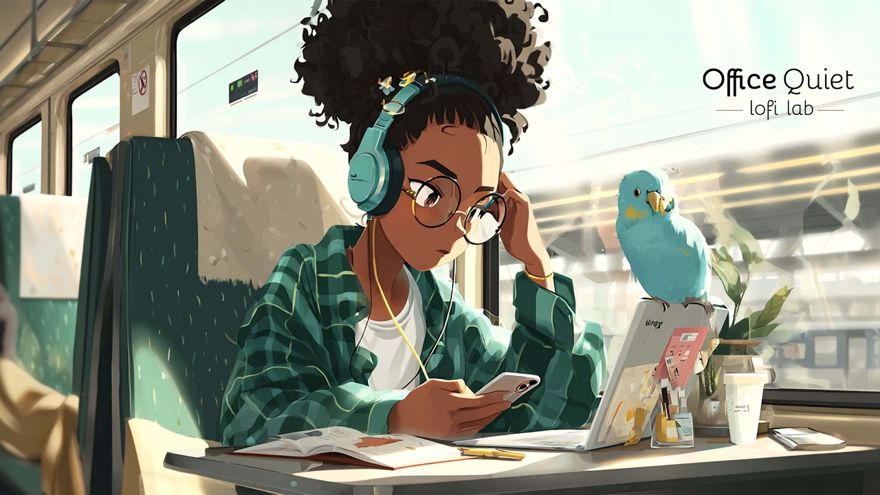 Sunrise Desk Session | 4 Hours Quiet Office Lo-Fi 🌅