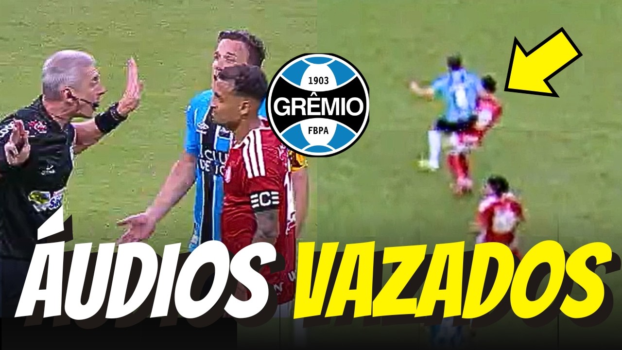 💥😍VALEU FGF! Ouça e VEJA os ÁUDIOS JUSTOS E CORRETOS do VAR no GREnal 450 na  Arena do Grêmio!