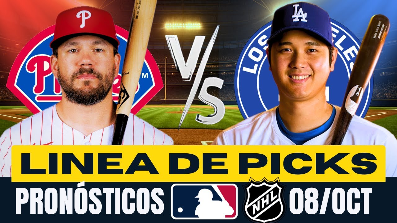 🔥⚾️  PRONOSTICOS MLB PLAYOFFS Y NHL PARA HOY 08 DE OCTUBRE 🤑 PARLAY GRATIS🔥