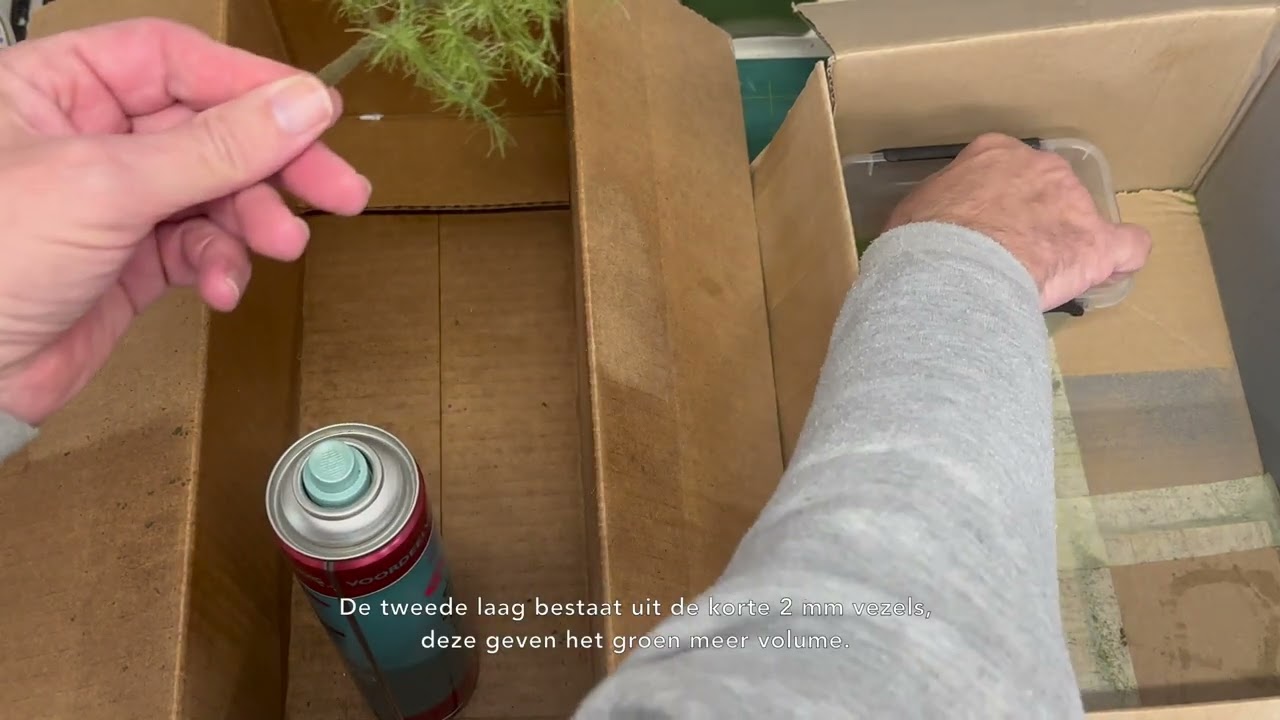 Bomen maken uit half fabrikaten