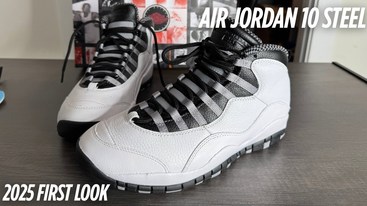These Are Amazing First look Air Jordan 10 Steel 2025