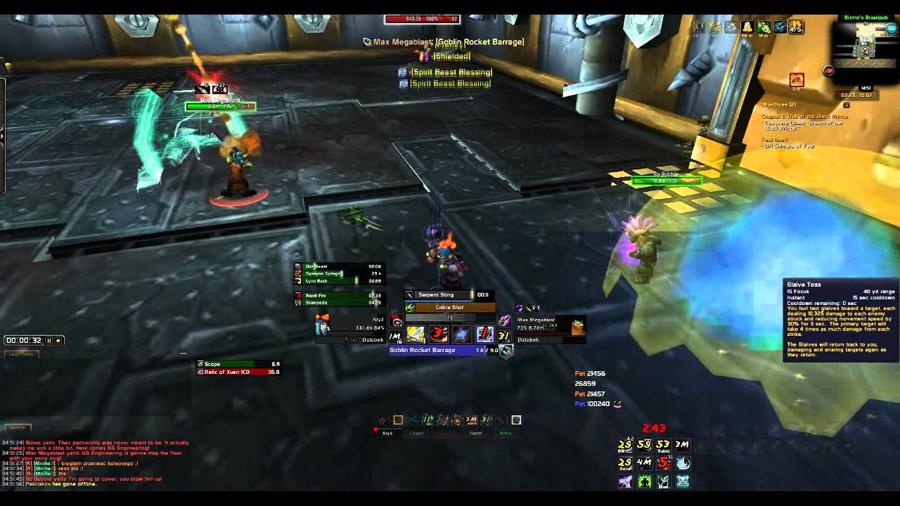 Brawler's Guild (rank 7) Hunter VS GG Engineering