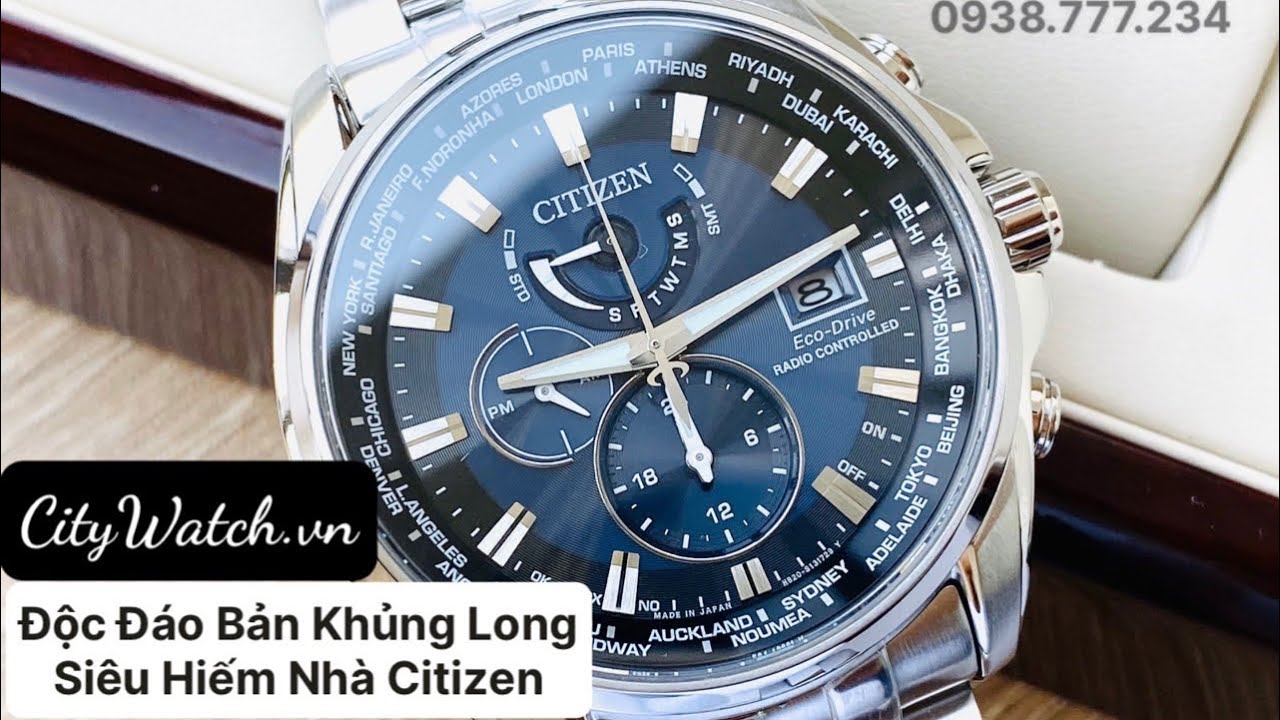 [Review] Citizen Eco-Drive AT9031-52L (AT903152L) | Liên hệ: 0938777234 (zalo) | CITY WATCH VN