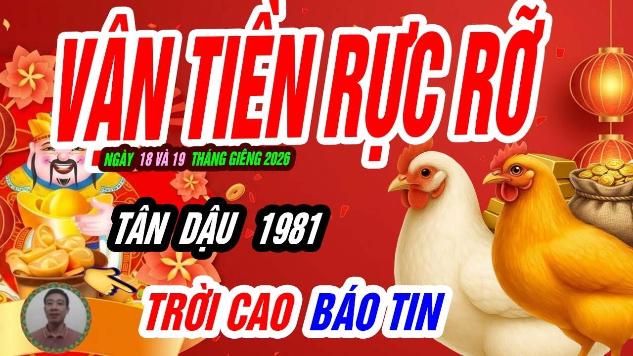 🐓 Danh lợi song hành! TÂN DẬU 1981 đúng 2 ngày tới GIÀU đột phá