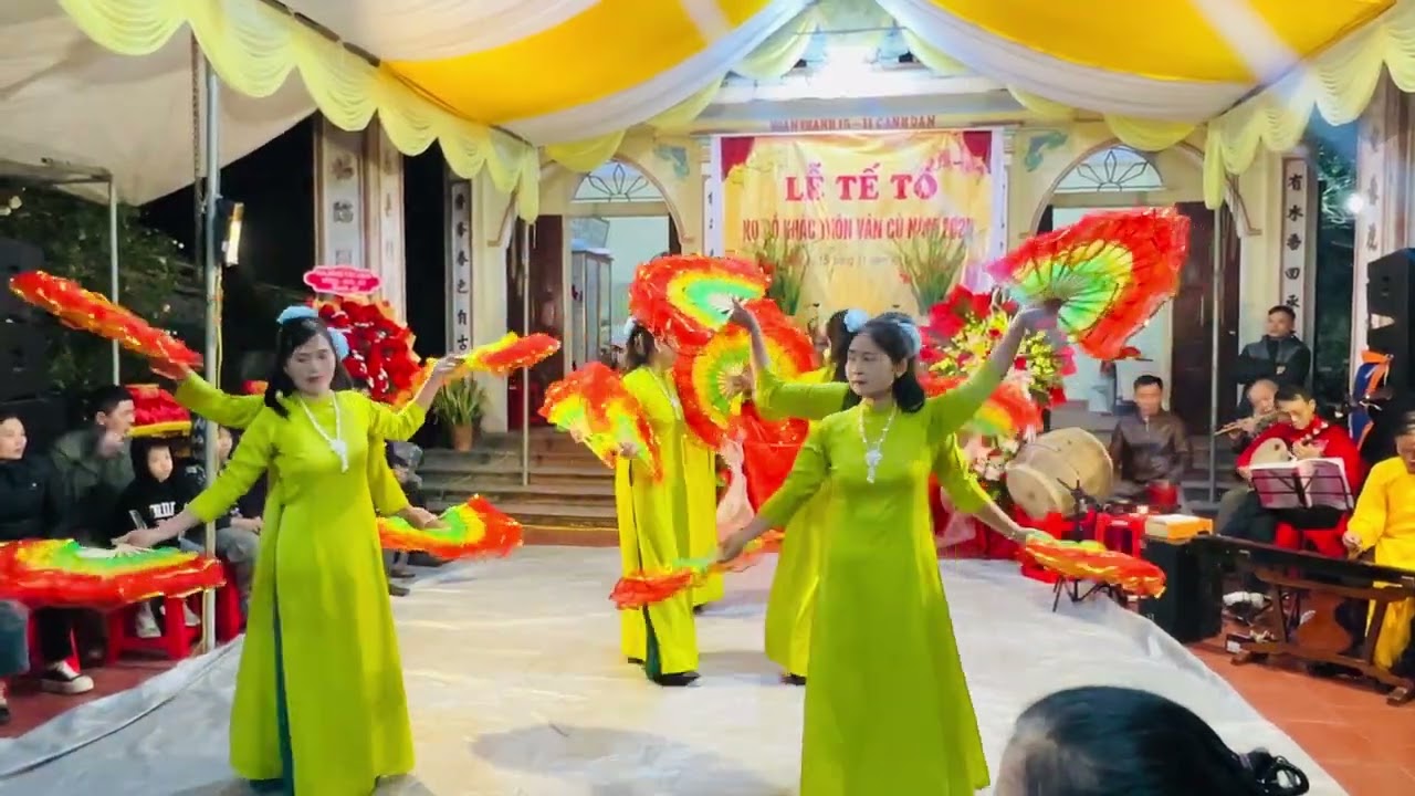 Bài múa Dâng Hương Trầu Tổ