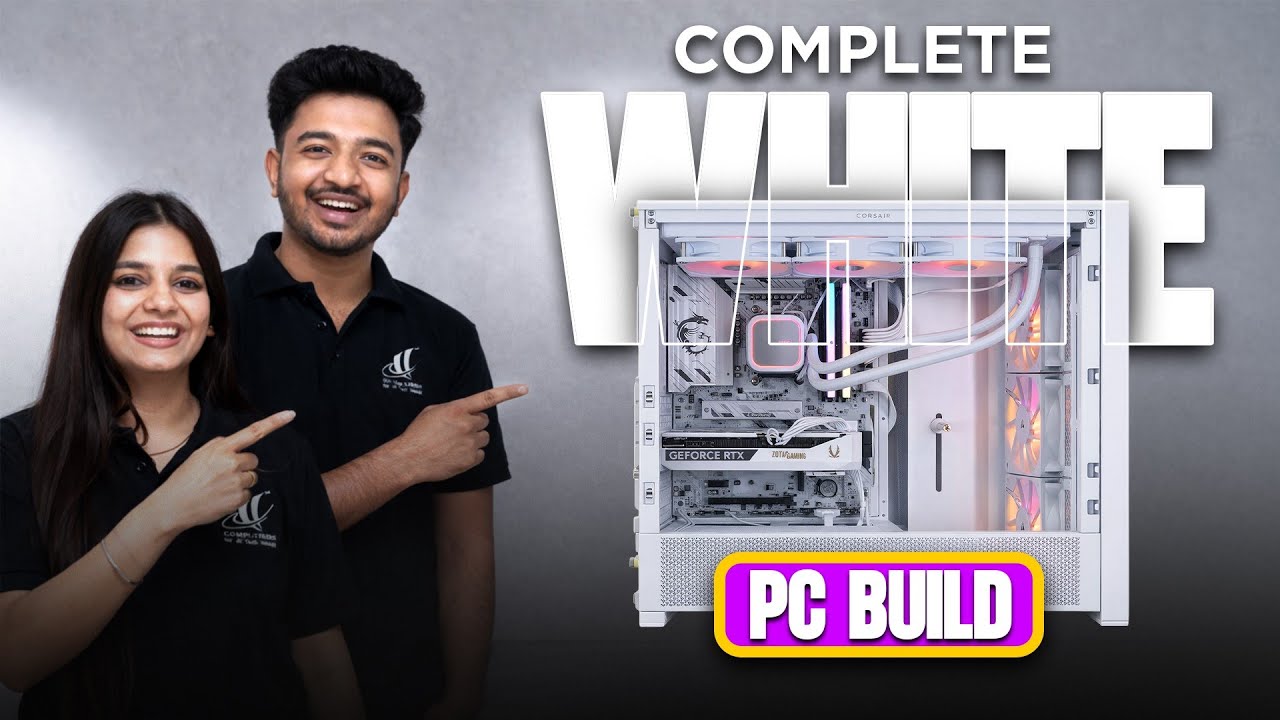 Build Your PC With Us &ndash; Episode 5 | Ryzen 5 7600X + RTX 5060 Ti White Build 🔥