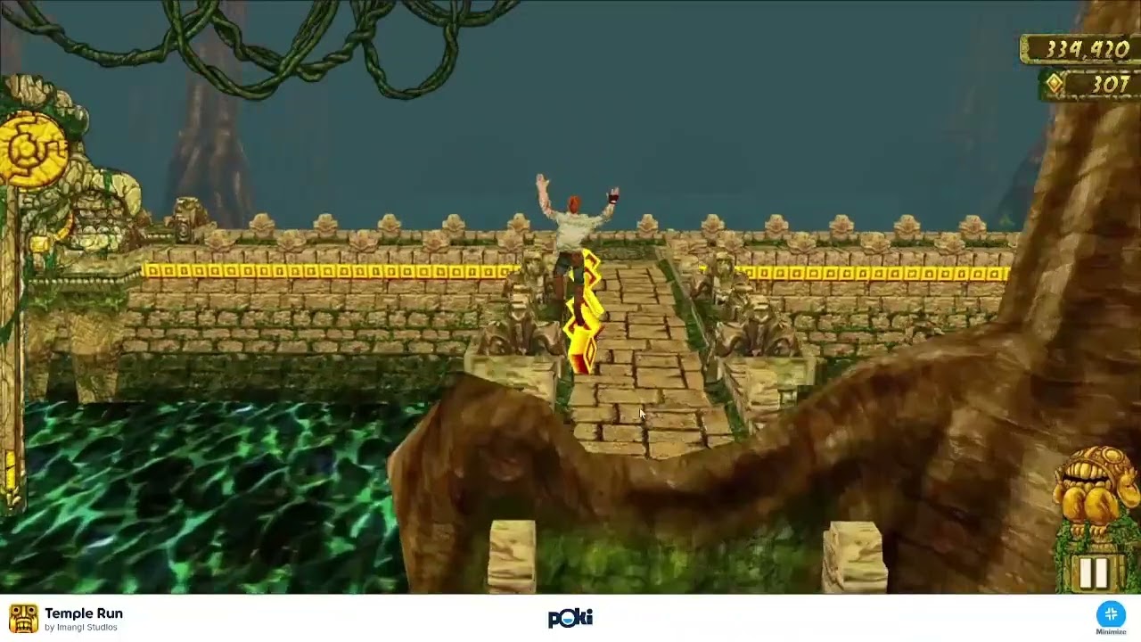 Temple Run online gameplay (edited)