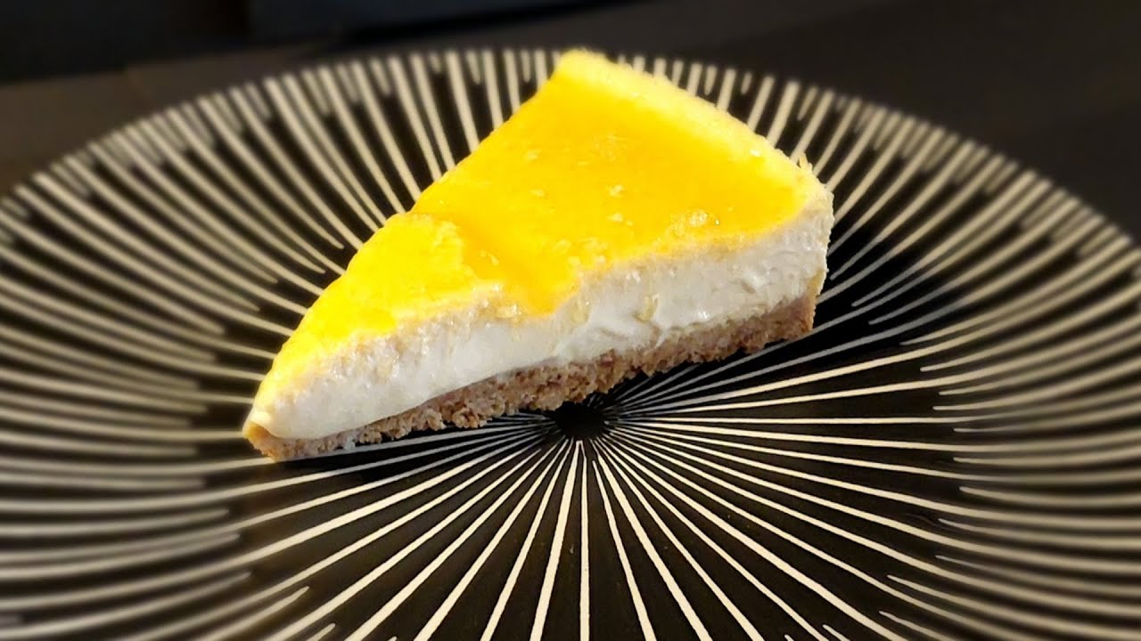 Cheesecake de Maracujá / Passion Fruit Cheesecake