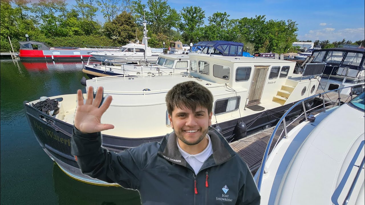 2016 Custom Replica Dutch Barge Peniche 45 - Walkthrough Video