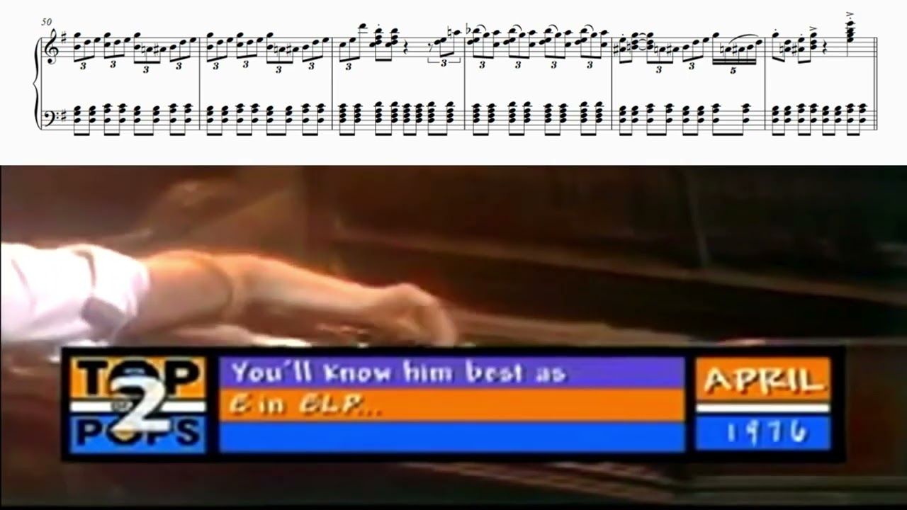 Keith Emerson - Honky Tonk Train Blues (Jazz Transcription)