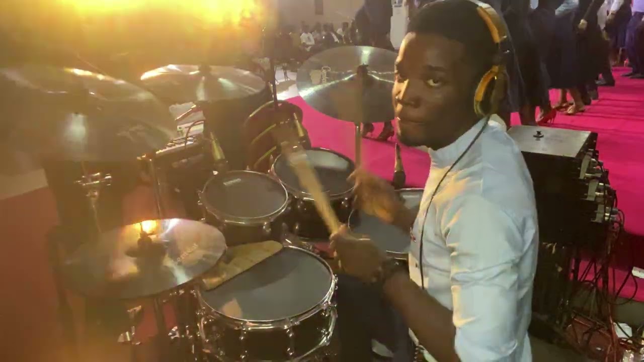 The Drummer's experience of Upper Room Anthem 🔥 🥁 🥵 🥁 🔥....