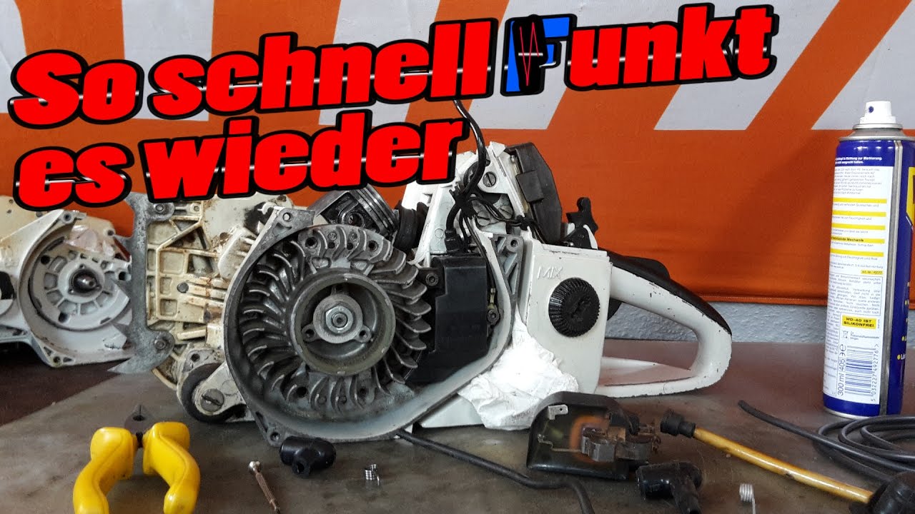 Zündkabel tauschen bei einer Stihl