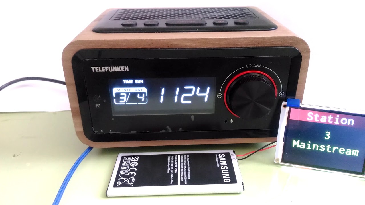 Ka-Radio32 with TTGO Tm Music albums