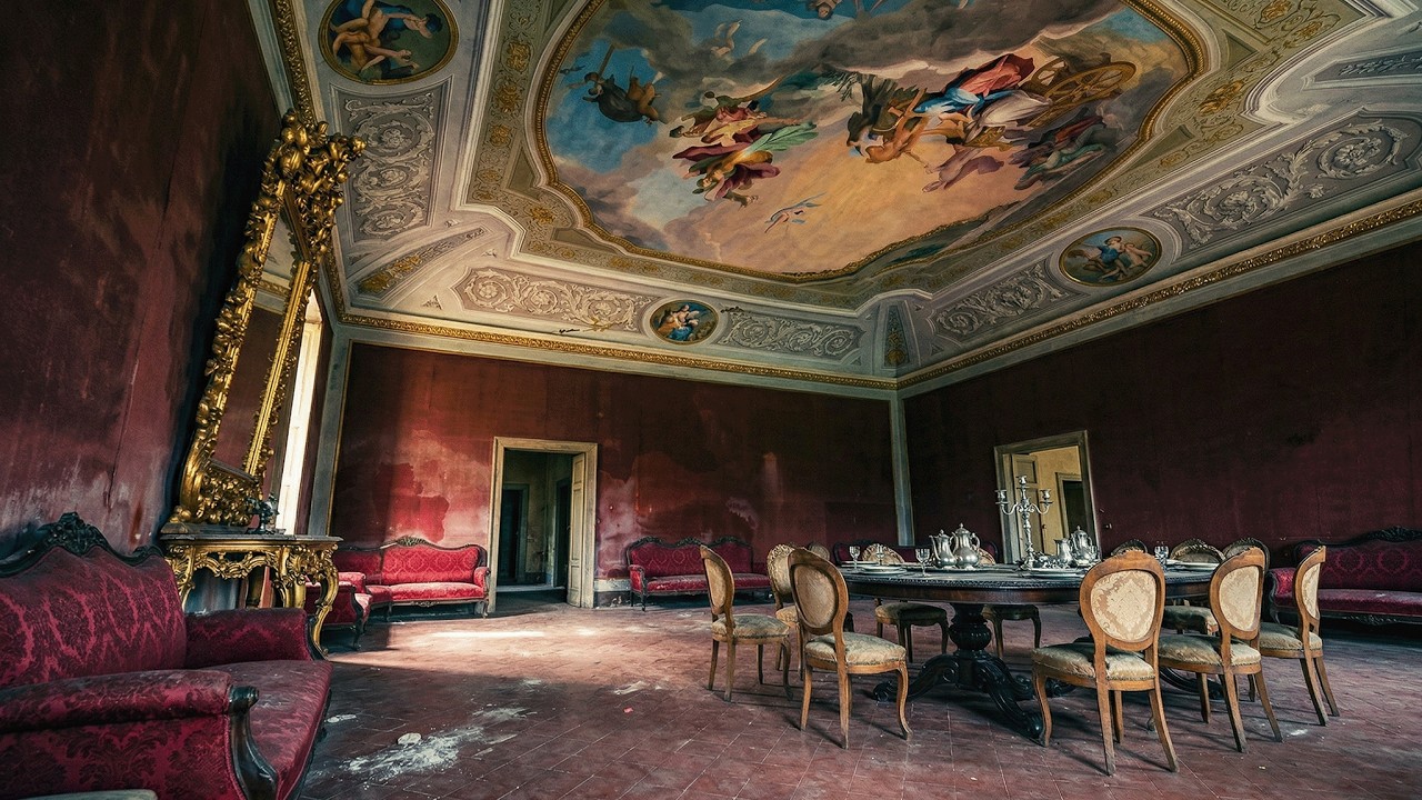 Cecchi Family's Biggest Secrets | Abandoned Italian Palace from the 14th Century