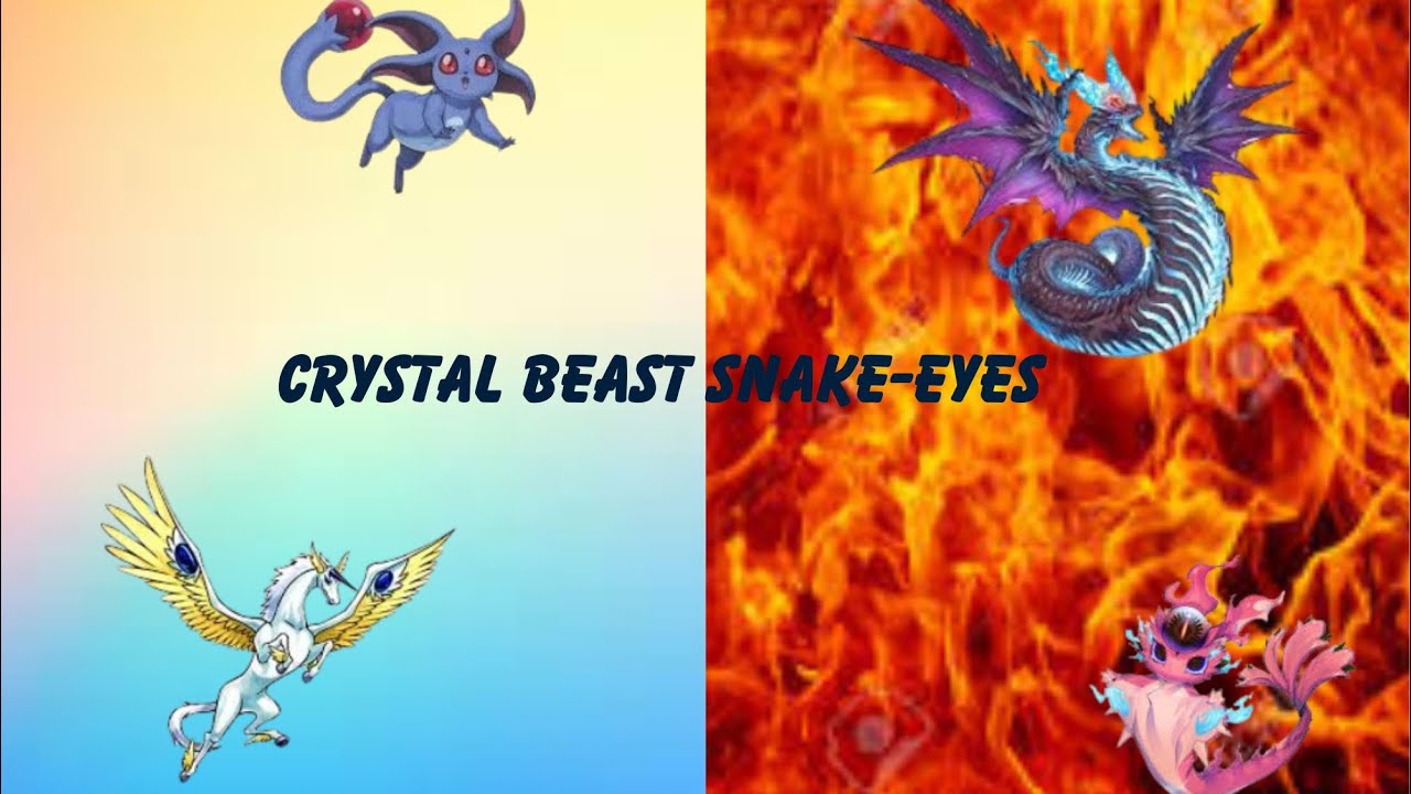 Crystal Beast Snake-Eyes deck profile: March 2025!!