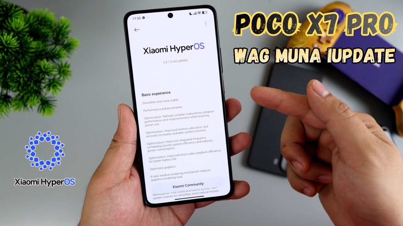 POCO X7 PRO - HYPEROS 3 UPDATE (WAG MO MUNA GAWIN!)