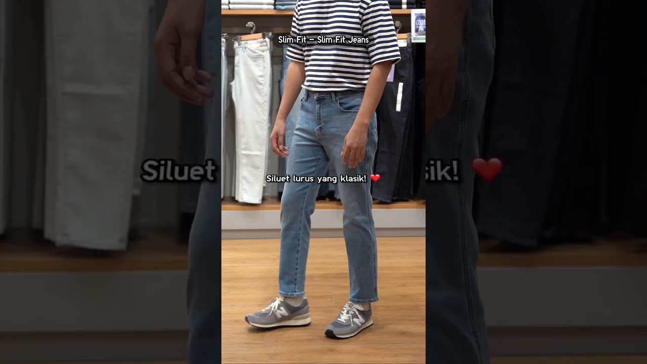Pilih yang wide, slim atau skinny nih? 🤔