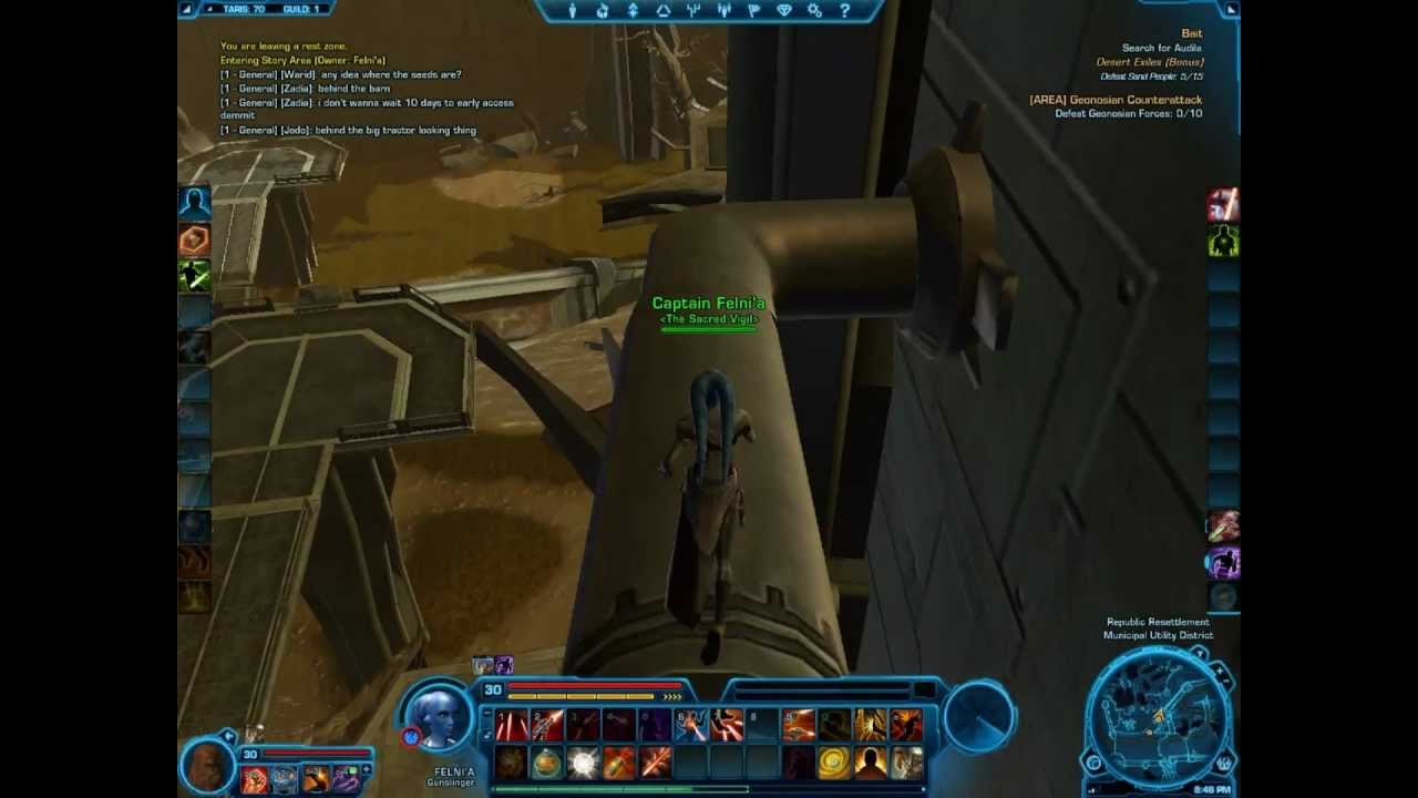SWTOR Datacron Locations - Taris (Republic)