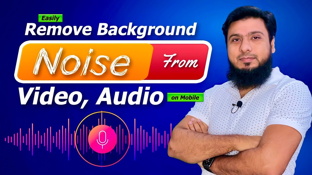 How To Remove Background Noise in Video From Audio on Mobile | Record Voice Professionally