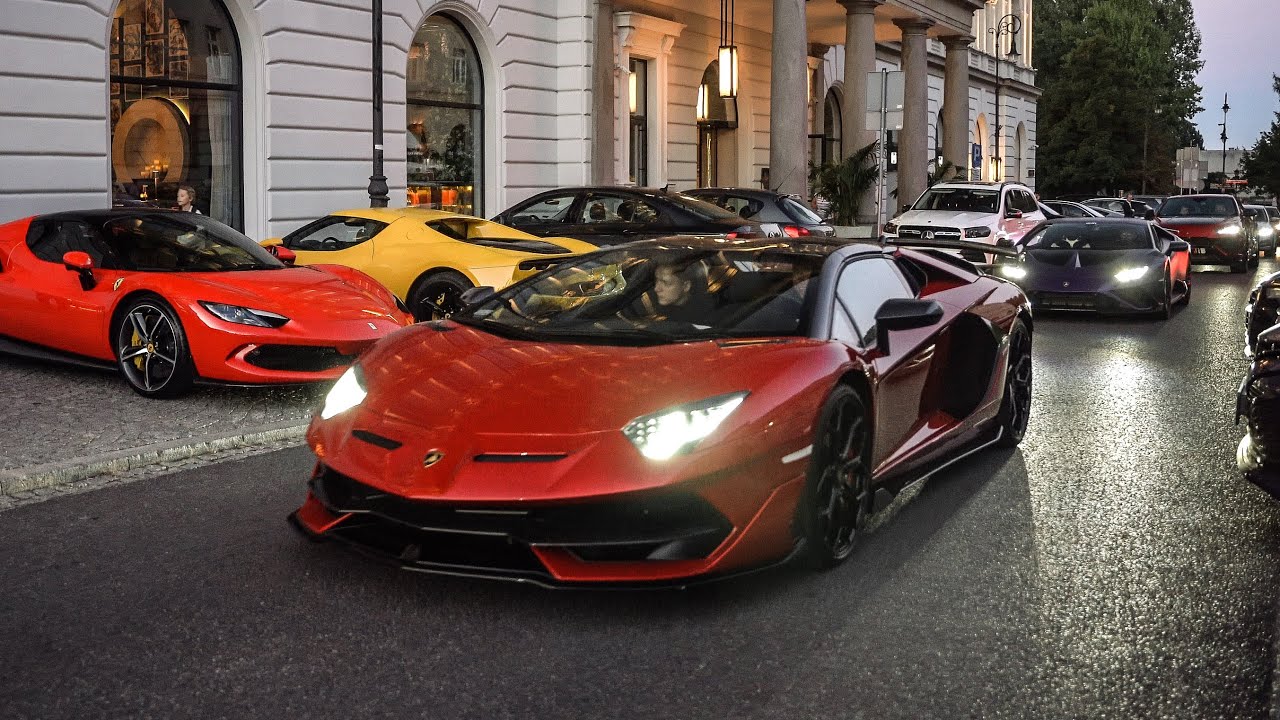 CARSPOTTING IN WARSAW #33 | SEPTEMBER 2023 | RIMAC NEVERA, SVJ GINTANI, SENNA MSO, 365 GT, SVJ