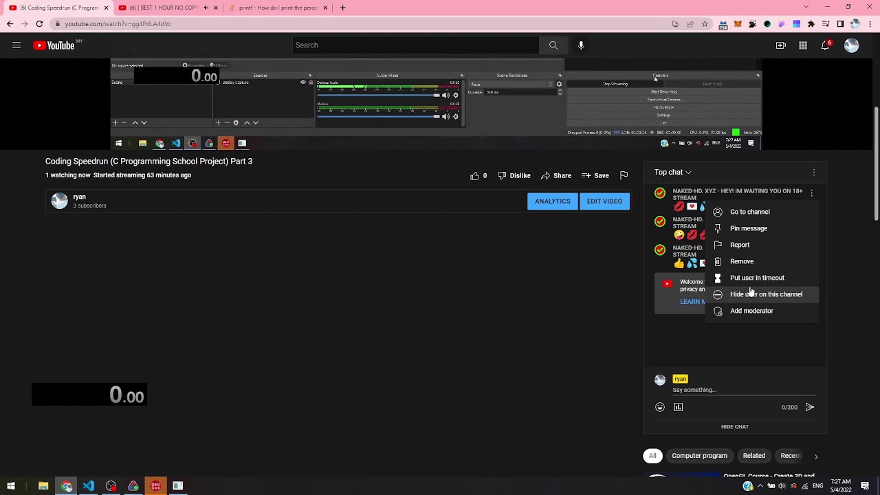 SPEEDRUN! - Coding Project 1: Part 3 | C Programming for School Project
