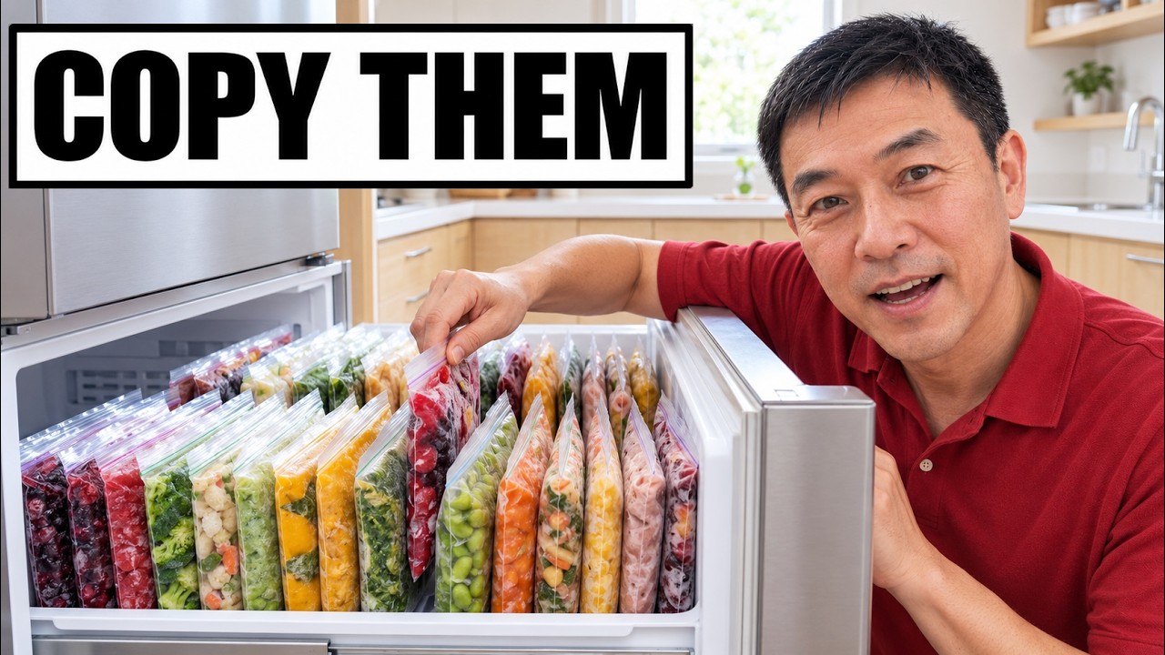 How The Japanese Prep a Month of Space-Saving Meals for $150