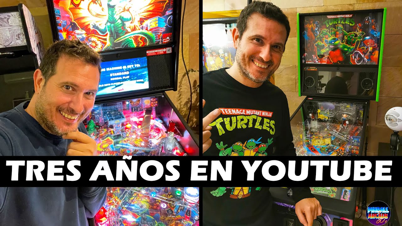3&ordm; ANIVERSARIO DE PINBALLARCADE80S EN YOUTUBE