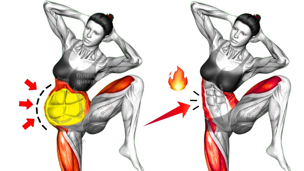 🔥Quick 30-Minute Standing Weight Loss Workout➜ Lose Your 'Donut Belly' in Just 17 Days🔥| Wow Results