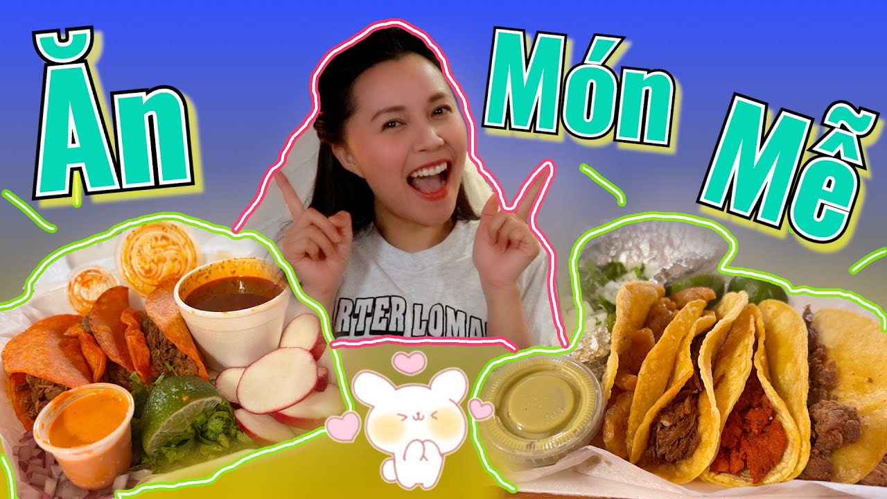 Ăn Bánh Taco Của Mễ II Bánh Nhân Mỡ Béo Ngậy Ăn Không Nổi :D
