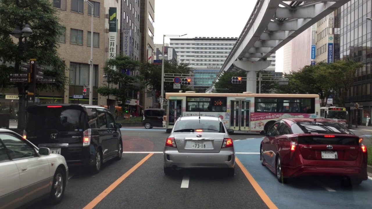 北九州市route3～小倉駅～駅ビル駐車場