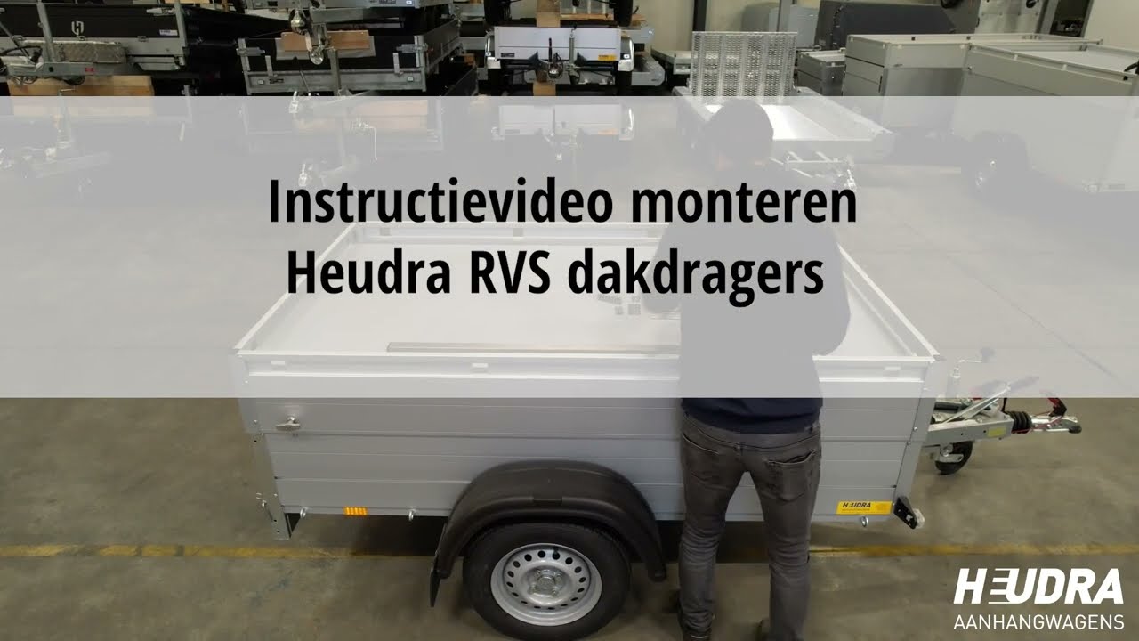 Instructievideo Monteren Heudra RVS Dakdragers