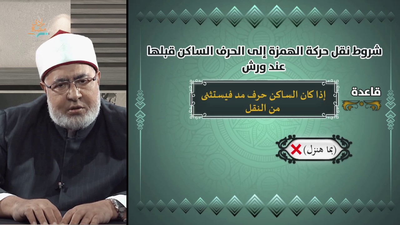 نقل حركة الهمز إلى الساكن قبلها |د. صفوت محمود–3/4 