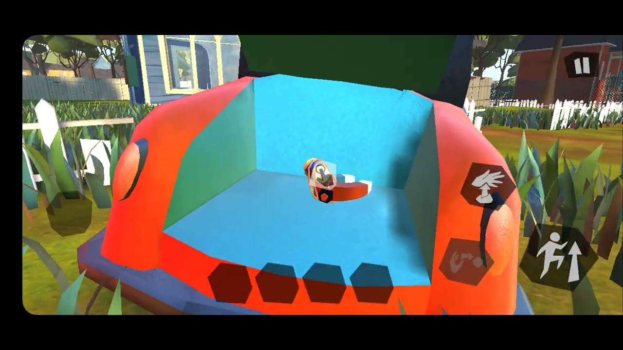 Hello neighbor but if I die I restart 